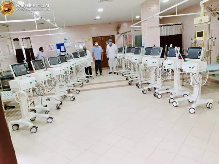 obaidquadri2's tweet photo. AIMIM Floor Leader MLA  Chandrayangutta @akbarowaisii Sahab Bought 20 Newly Advanced Ventilators Worth Of ₹2 Crores 15 Lakhs For COVID19 Treatment In Owaisi Center For Infectious Disease (OCID) At Owaisi Hospital &amp; Research Center
@asadowaisi https://t.co/btCH0EptJN
