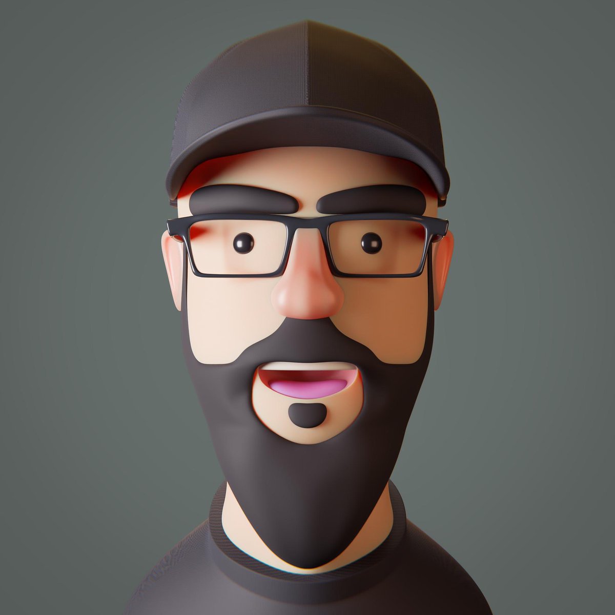 visualvlad's tweet photo. Thanks to @angelofernandes for my amazing #3d #lowpoly portrait. You made my day dude. This is going everywhere. https://t.co/MYw62Vepbf