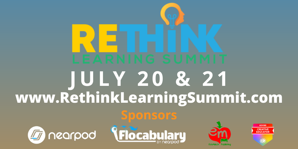 rethinktolearn's tweet image. We&apos;re excited to partner with @adobe for the #RethinkLearningSummit!  Thank you! #AdobeEduCreative