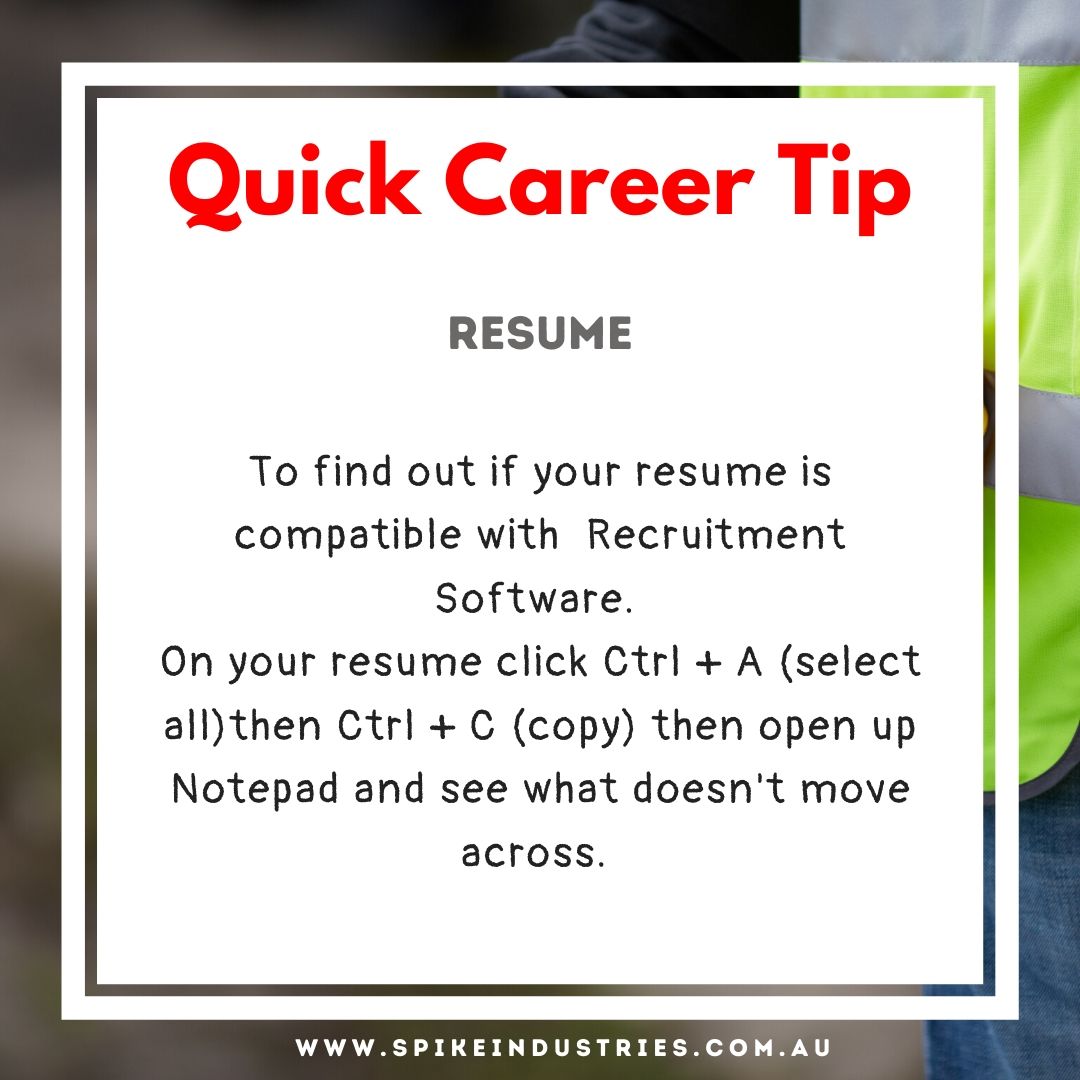 It is best to avoid putting text in text boxes or in the header of your resume. #keepitsimple

#Careeradvice #recruitment #resumetips #jobs #jobseeker #careers