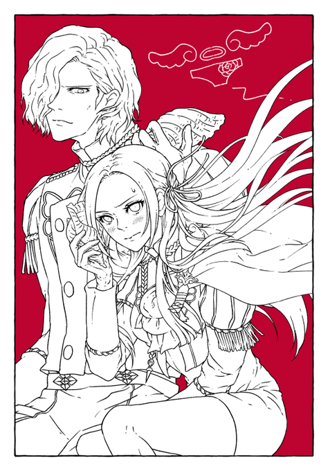 [Work In Progress]新しいペンの試し描きとして 全く何も考えず描いているので 方向性が迷子 