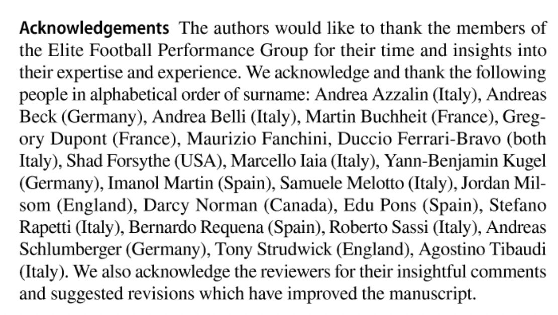 ArsenalEvolve's tweet image. A unique collaboration🤝w’ 18 teams from Europe’s Big 5⚽️ Leagues

‘Exercise-Based Strategies to Prevent Muscle Injury in Male Elite Footballers: An Expert-Led Delphi Survey’

Huge🙏🏼to all experts involved who shared their time, knowledge&amp;amp; experience👇👀

rdcu.be/b5FxG