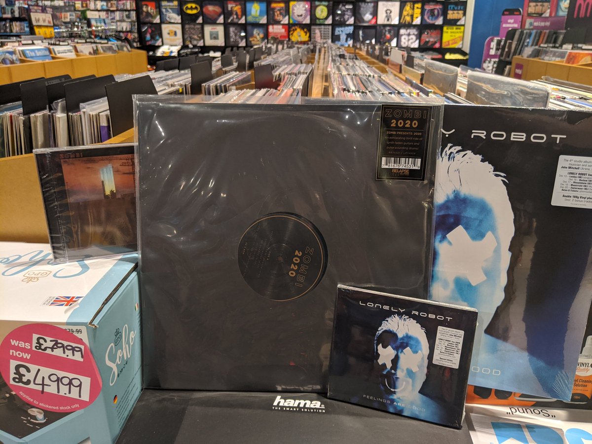 hmvGuildford's tweet photo. #LASalami, The #Aces, #Zombi, #LonelyRobot and The #Blinders are out now on CD and #Vinyl 😁 https://t.co/MwpQhfMdcf