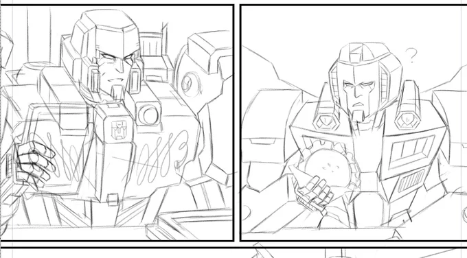 *whisper* I am doing a new Megastar comics! But I think I won't be able to catch up the CWT deadline.? Plz give me strength to finish this!✨
#megastar 