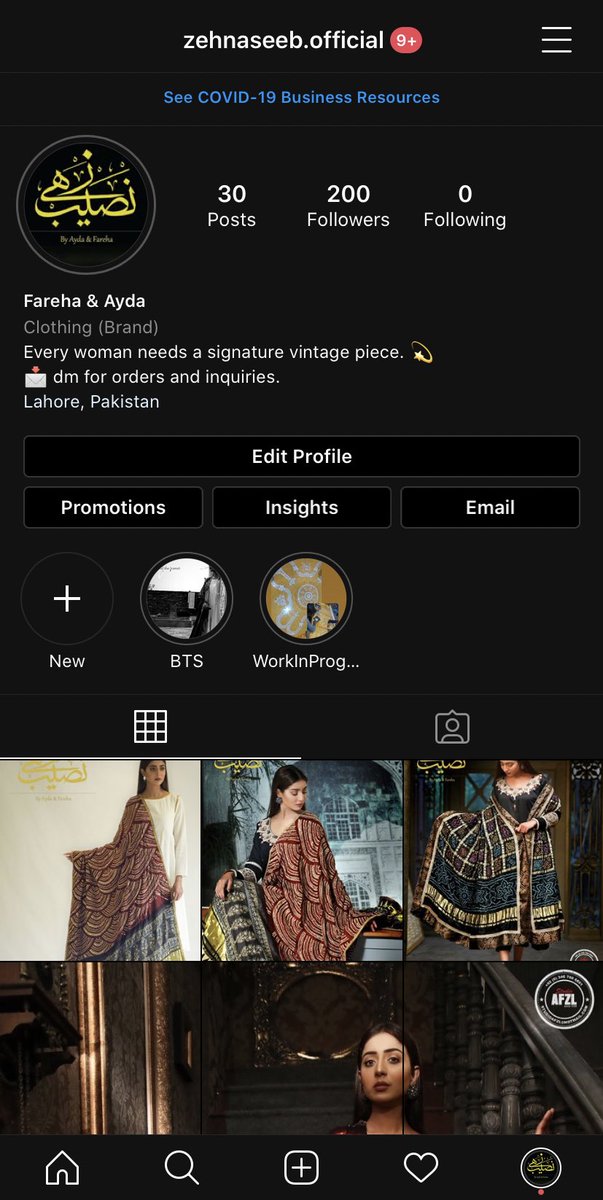 hey guys! so my mum and a friend of hers have started their own business, would mean a lot if you guys followed @ zehnaseeb.official on instagram 😊