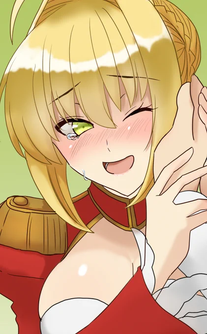#ネロを描いていく
178日目。マスター君に構ってもらえて嬉し泣きしちゃったネロちゃま
#FGO #FateGO 