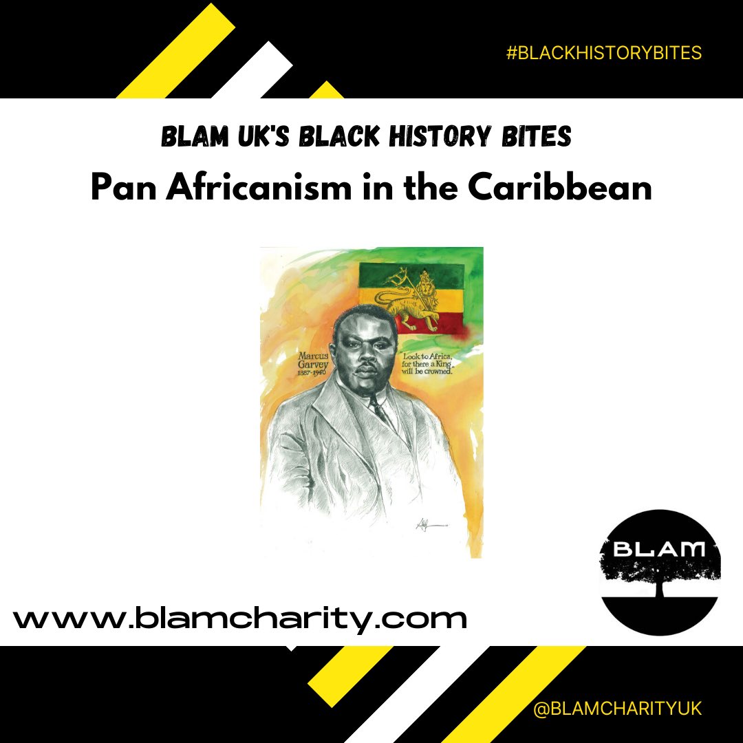 BLAMCharity's tweet photo. Pan-Africanism in Jamaica. Blam’s #blackhistorybite 🇯🇲🇯🇲🇯🇲 https://t.co/tHr3FlZtt6