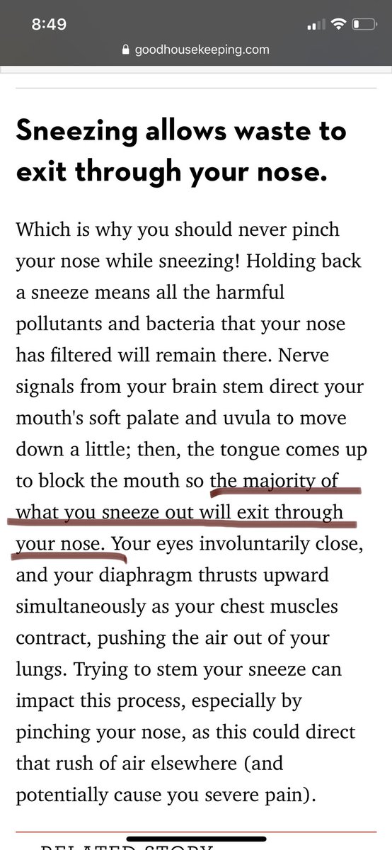 laneyhixson's tweet photo. @trent_hilliard @KCBD11 Probably because sneezing involves your nose https://t.co/rBfxpeJDTm