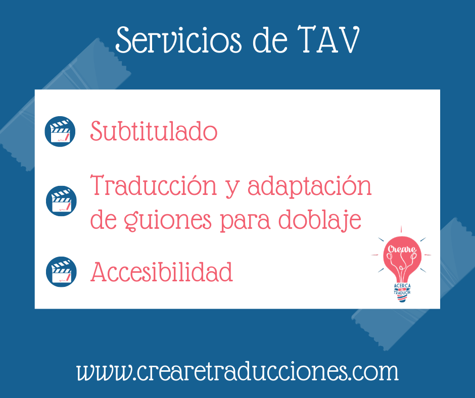 CreareTrad's tweet photo. En Creare Traducciones, brindamos distintos servicios de traducción audiovisual y trabajamos con cada cliente a la par para lograr los mejores resultados. 
Comunicate a través de nuestras redes o a info@crearetraducciones.com y te resolveremos tus dudas a la brevedad. https://t.co/z882YMCXQH