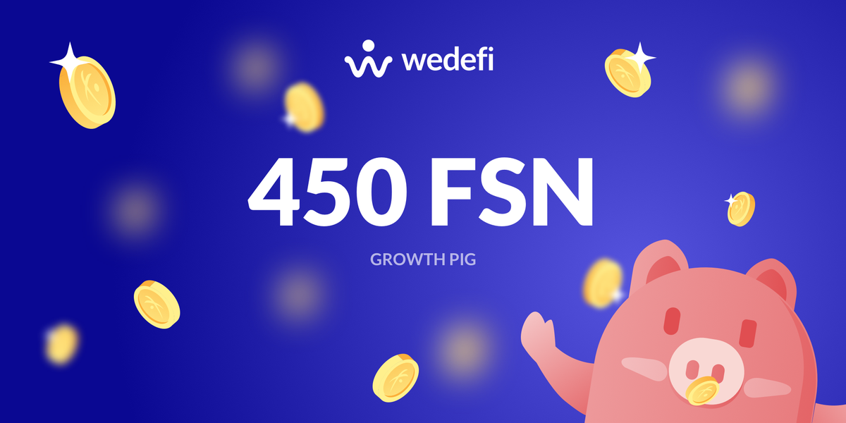 IncWedefi's tweet photo. Congratulations Rifkimaulana for taking the 450 FSN #Safebet growth pig!

Rifki defeated 353 other players and stayed king for almost a week with just a 0x002 magic number.  Luck definitely shined on Rifki! https://t.co/eiERobJNfk