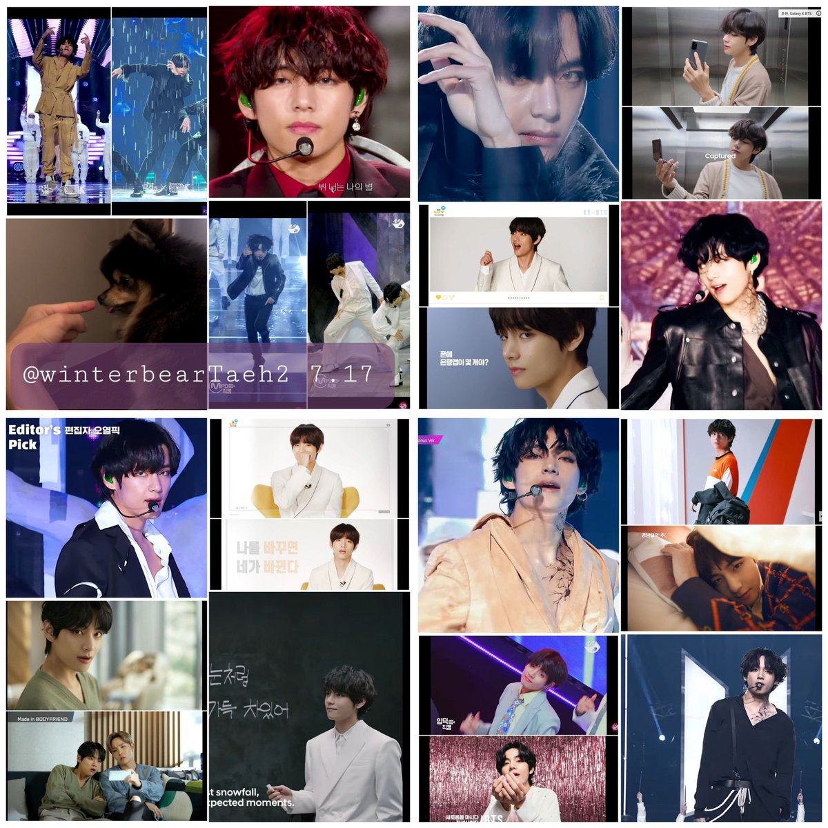 winterbearTaeh2's tweet photo. @scenerystory @BTS_twt 🌈사클 #태형3종세트

#FirstSoloistV 
#FirstArtistV 
#SweetNight108개국1위

      SWEET NIGHT 
  BY KIM TAEHYUNG 👑

#WinterBear121M👉121.454.310
#풍경184M👉184.296.329
#네시68M👉68.737.516

#BTSV #TAEHYUNG #김태형 
@BTS_twt

💌7월17일 am8:55 https://t.co/P5uQBcw4Dk
