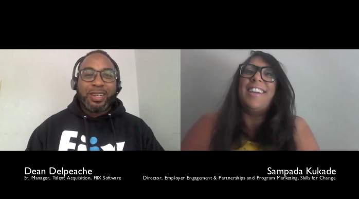 SkillsforChange's tweet photo. 🚨 Our latest SfC Connect Series is live! 🚨

Sampada Kukade sits down with Dean Delpeache of @FiixSoftware to discuss HR recruitment and believing your experience is valid in Canada when finding work as a newcomer.

Watch: https://t.co/g6sNpIFprG
Listen: https://t.co/WnD3Qump6V https://t.co/nXXlCCtOrV