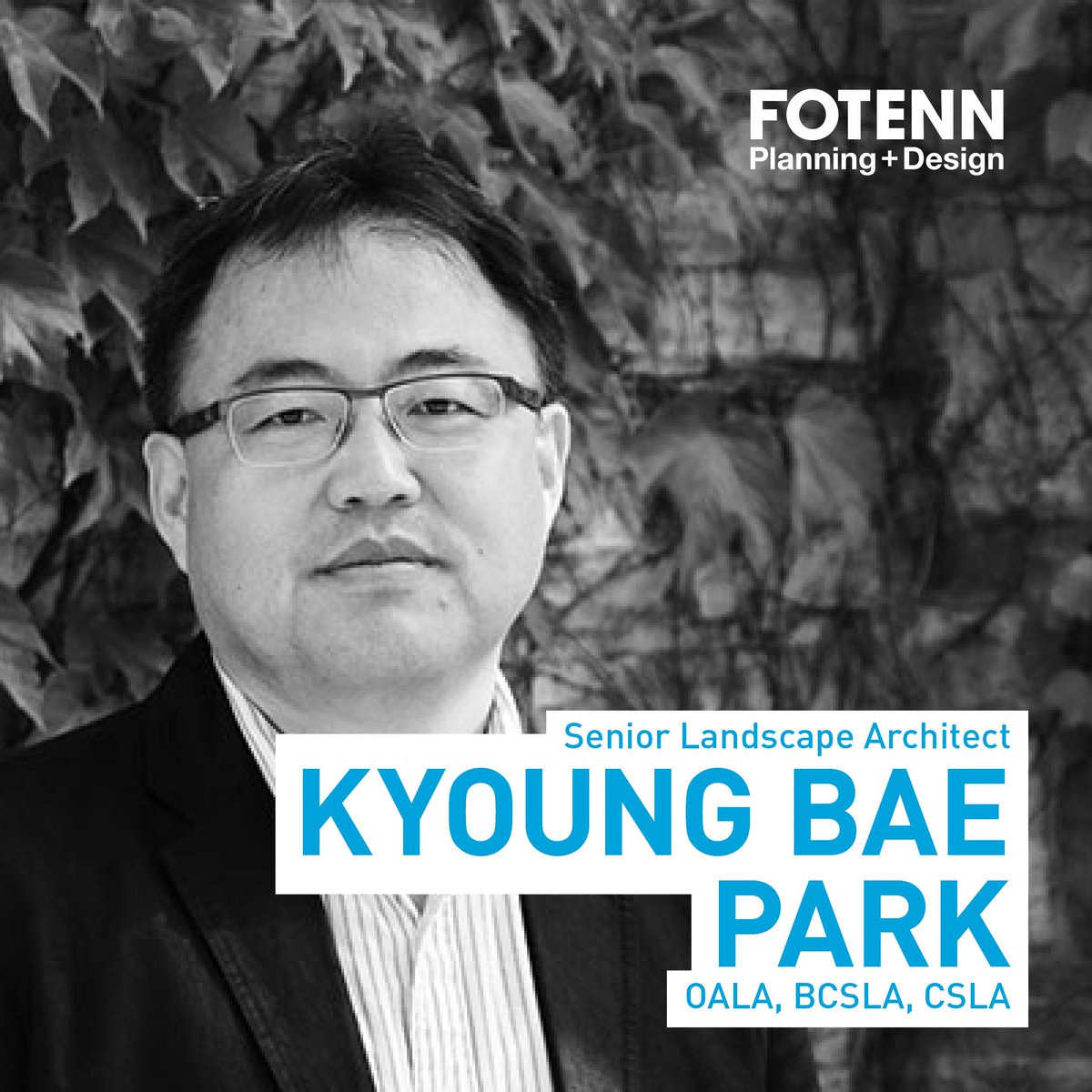 fotennplan's tweet photo. Introducing Kyoung Bae Park, our newest Senior Landscape Architect! Kyoung is a registered member of both the @OALA_ON and @BCSLA with over 15 years of experience. To learn more about Kyoung, visit https://t.co/5pvaYy3a4d #landscapearchitecture #myottawa #UBCSALA #OALA #BCSLA https://t.co/GkJt4M5Amh