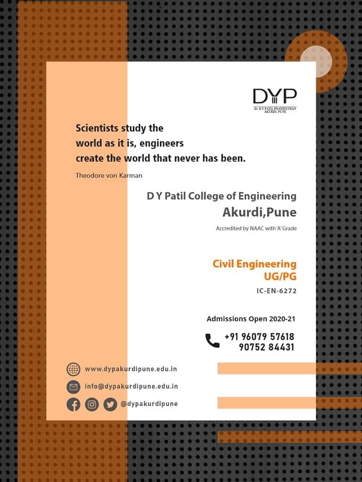 Avadhut81467169's tweet photo. #DYPCOE #BE #Civil #Pune https://t.co/QnDpGNMB9f
