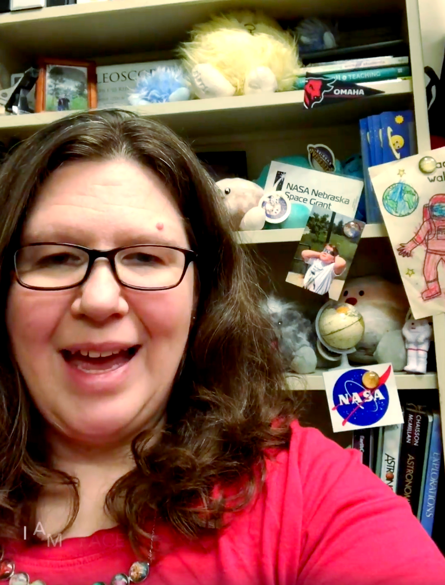 N_SGFoundation's tweet photo. Meet #NESGC #IAmNASASpaceGrant π #StudentResearcher π, Krista Testin!
Krista is a #NASA π Scholar at @UNOmaha, where she also conducts shows at the Mallory Kountze Planetarium! π
π½οΈ: https://t.co/gkA5M0bYEu
#NextGenerationOfExplorers π©π½βπ¬ #NASASpaceGrant π
πΈ: #NESGC https://t.co/IQg00v99YH