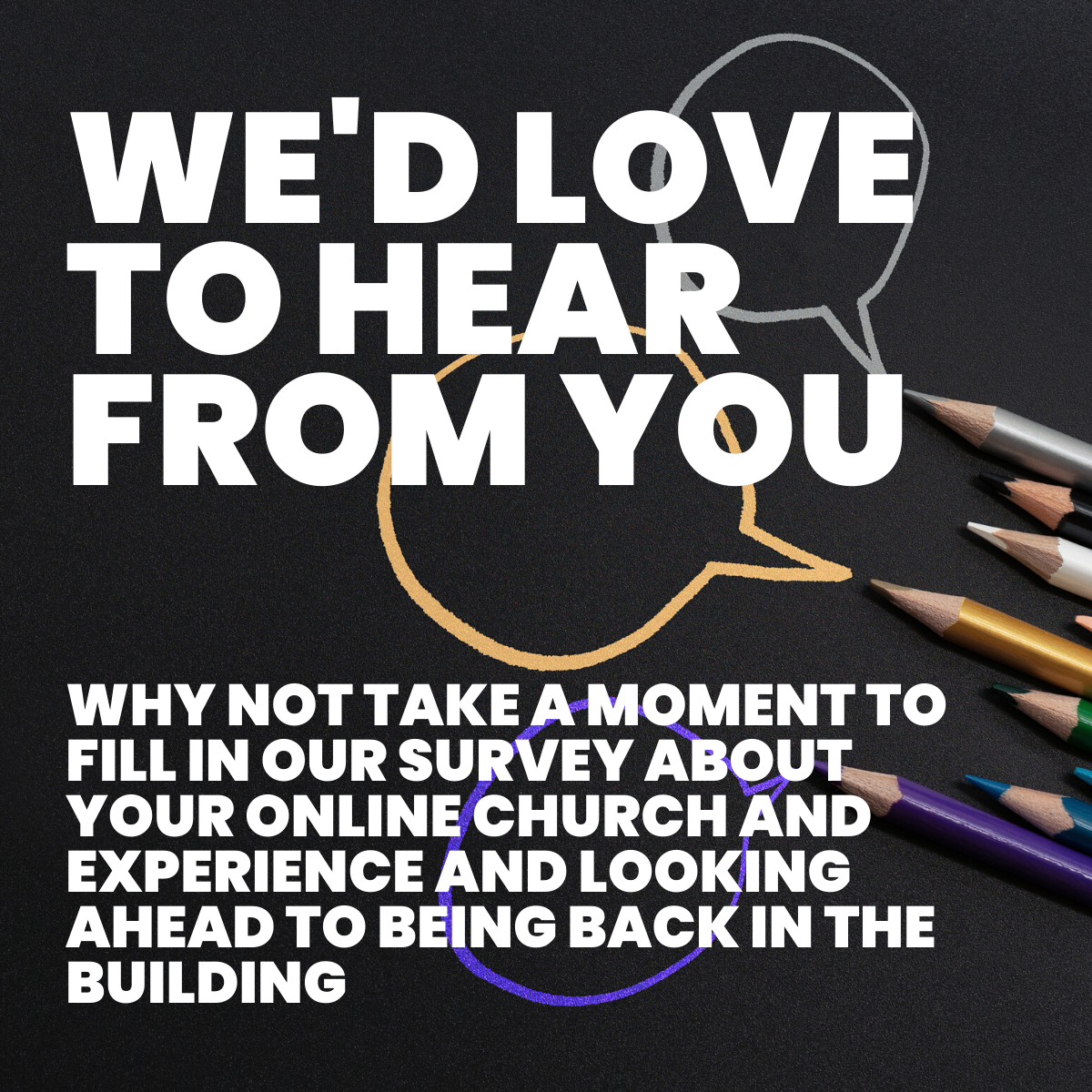 Why not take a moment to fill in our survey about your online church and experience and looking ahead to being back in the building
forms.gle/c4UiQUF3M1rZ4c…