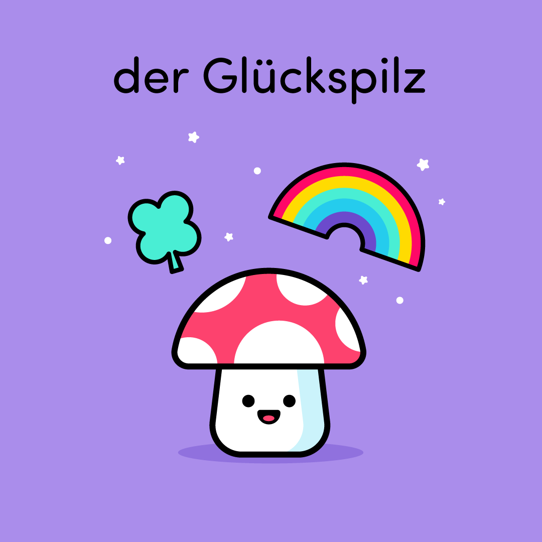 chatterbug_de's tweet photo. Der Fliegenpilz ist nicht nur in Deutschland ein Glückssymbol. Kein Wunder also, dass wir zu jemandem, der unverschämtes Glück hatte, Glückspilz sagen.⁣

Auf Englisch hat der Pilz nicht so viel mit Glück zu tun, dort gibt es die Phrase "lucky devil". ⁣ https://t.co/wKasOamF75