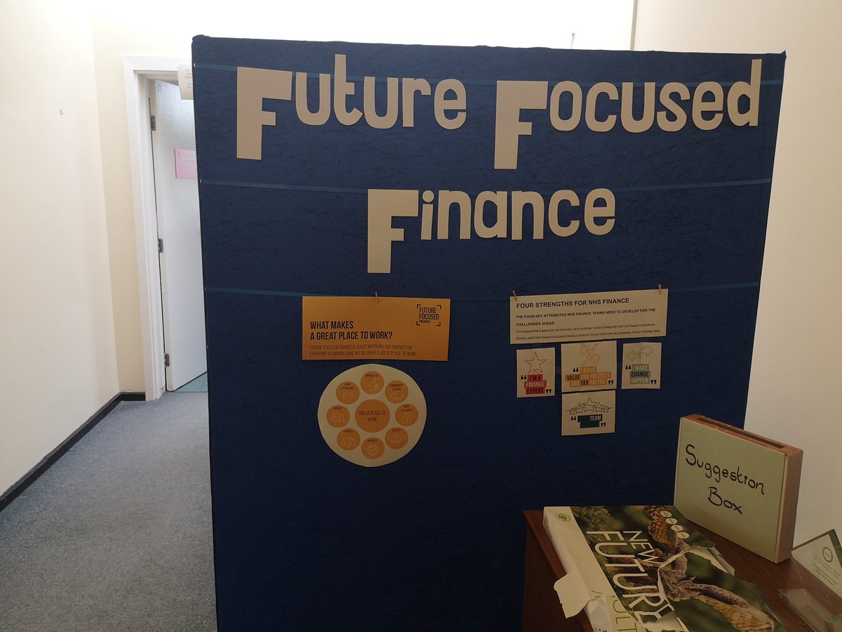 DbthFinance's tweet photo. Our FFF board is coming together along with our level 1 accreditation submission. @nhsFFF @Hfma_yh  #sharingandlearningtogether #inittogether https://t.co/dYUJnvAbe2