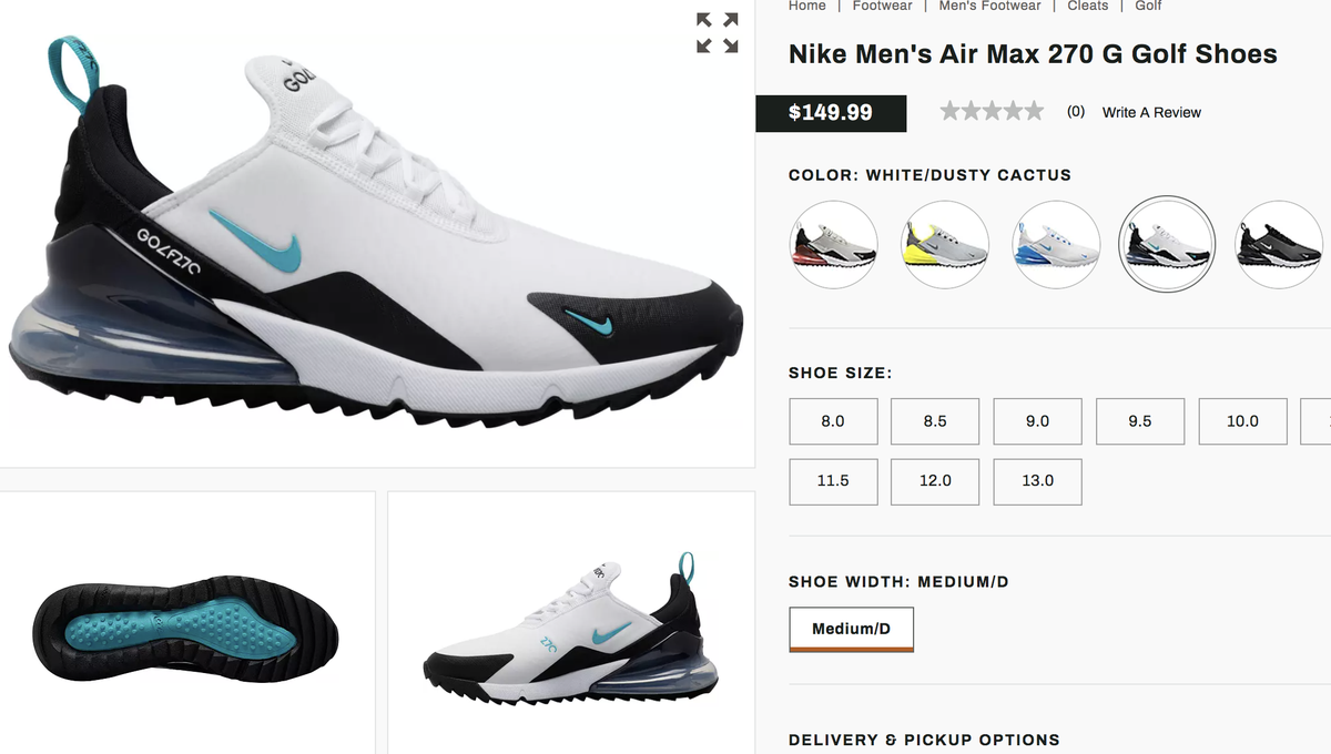 nike air max 270 g dusty cactus