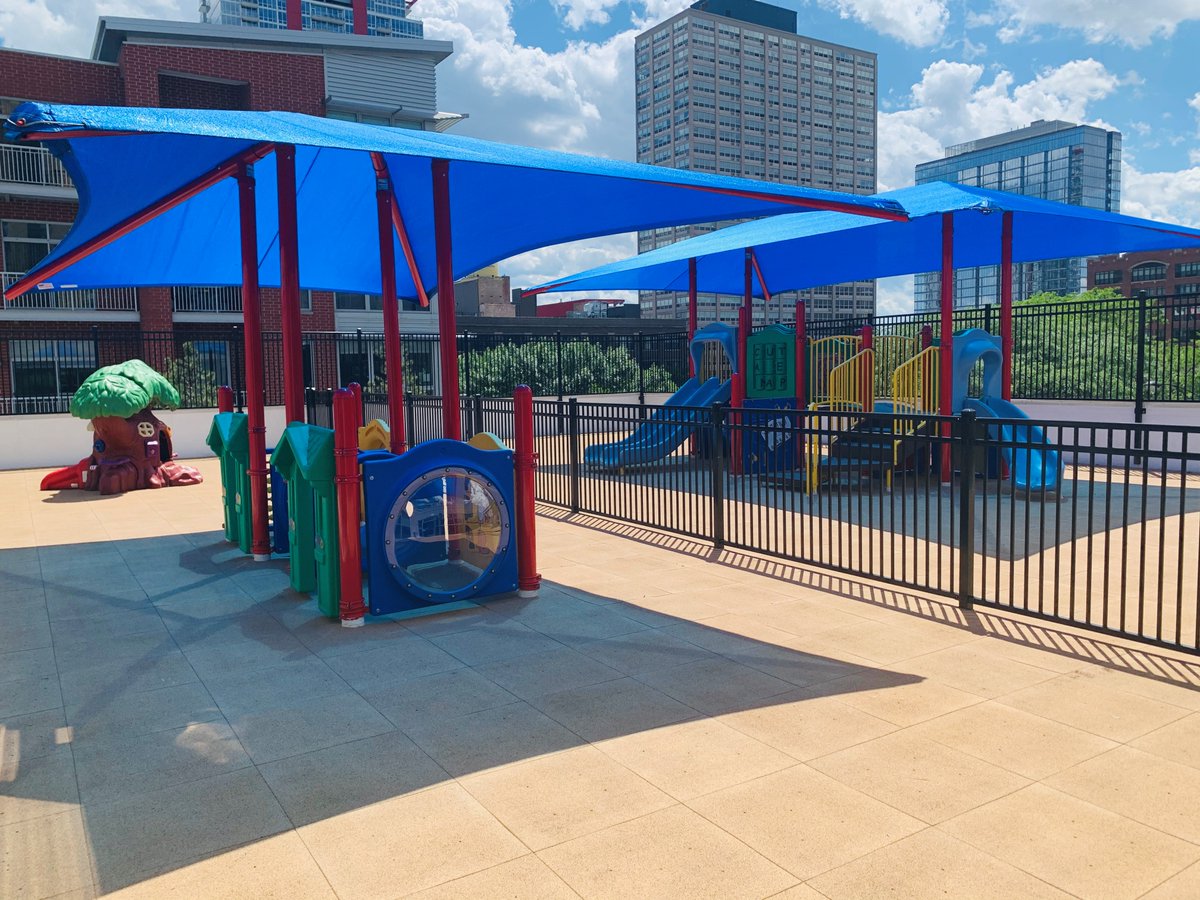 A new Goddard School is opening in the Chicago-area soon! Owners Soumya Terala and Swapna Lagisetty are happy to serve their local community by providing high-quality childcare in a safe and nurturing learning environment. The new School even features a rooftop playground!