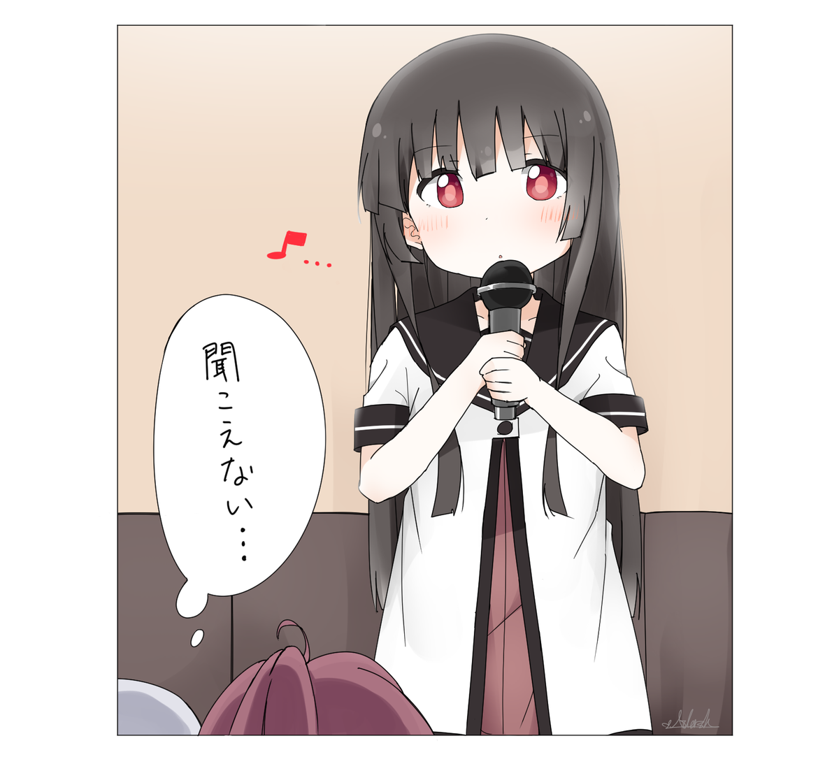 #ゆるゆり版深夜の真剣お絵描き60分一本勝負
カラオケ 