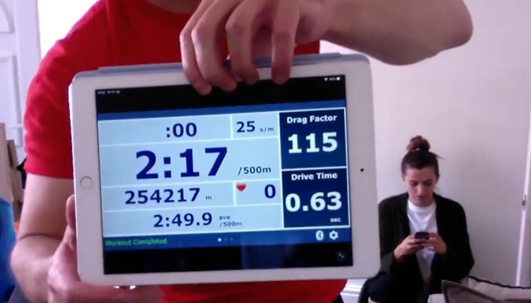 CheshireFire's tweet image. He's done it! Congratulations to Fire Apprentice Ryan Platt who has just finished his 24 hour rowing challenge. He is raising money for @firefighters999. 

What an incredible achievement. Well done Ryan 👏👏 

If you would like to donate visit orlo.uk/71Unp