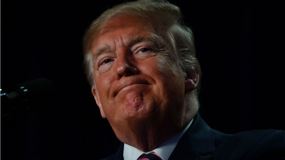 thehill's tweet photo. Poll: Disapproval of Trump coronavirus response jumps to 60 percent amid surge https://t.co/Sgt156u7MJ https://t.co/tGrJs2Bqrt