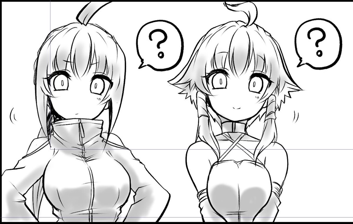 次の描いてて
このディフォルメ結構良く描けた
#オリジナル 