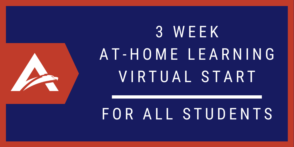 Allen_ISD's tweet image. Allen ISD will move to an At-Home Learning virtual model for at least the first 3 weeks of school for all students. Students will not attend campus for any In-Person instruction during this time. Read more at: bit.ly/3eE6qPR