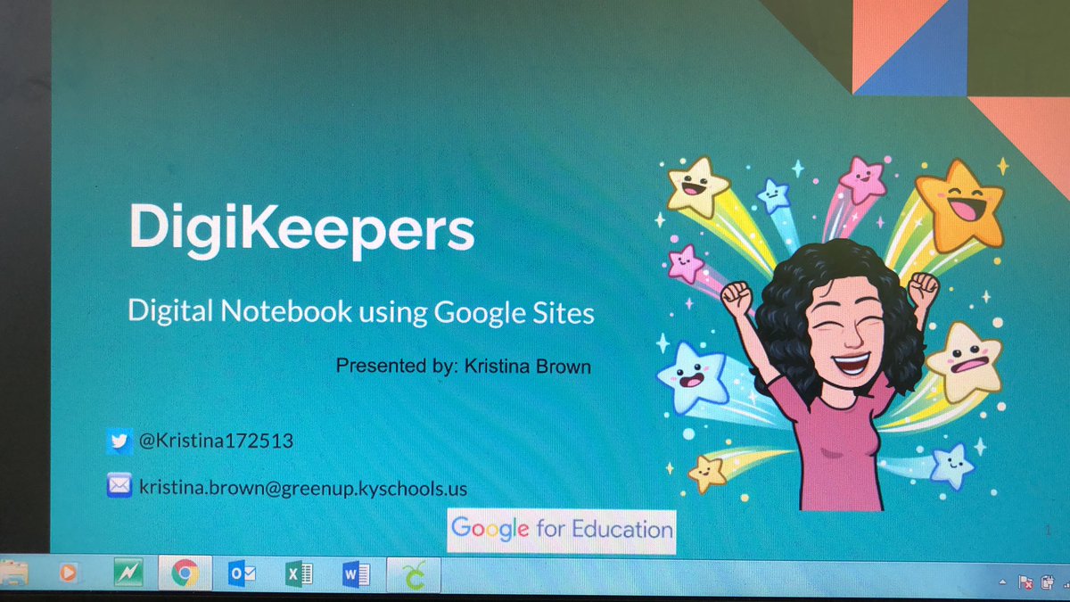 Kristina172513's tweet photo. Join me today at 2 pm EST for #digikeepers presentation in Room 2 at Teach Meet KY conference! #TMKY20 https://t.co/DYwClAf4Ch