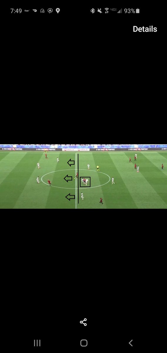 Brown engages the attacker but is late, which triggers a 1-2 where he is bypassed and middle of the pitch opens wide. What was an 8 on 5 in Celtic's favor becomes a 3 vs 3. Brown chases the ball into Frimpong instead of tracking the runner.