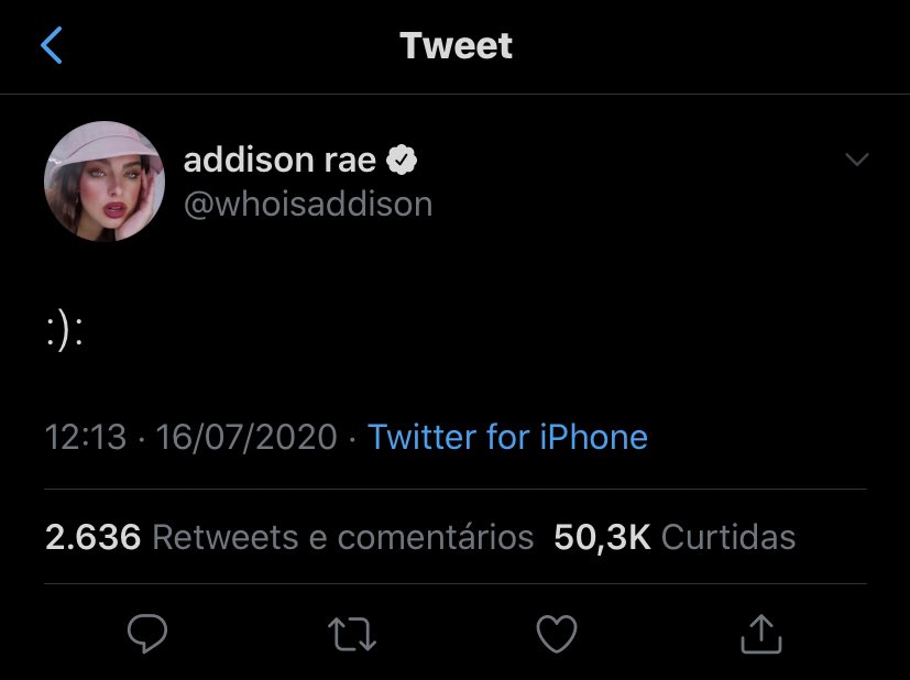 expondofamosos's tweet photo. Addison Rae tem feito alguns tweets para que as pessoas parem de dar hate nela...😬 https://t.co/FSqvmJj82p
