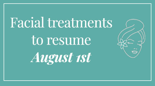 The government has announced that from August 1st, all close contact services can resume. They will "enable all close contact services to resume, including any treatments on the face such as eyebrow threading or make-up application"

#wigmoremedical #coronavirus #covid19 #facials