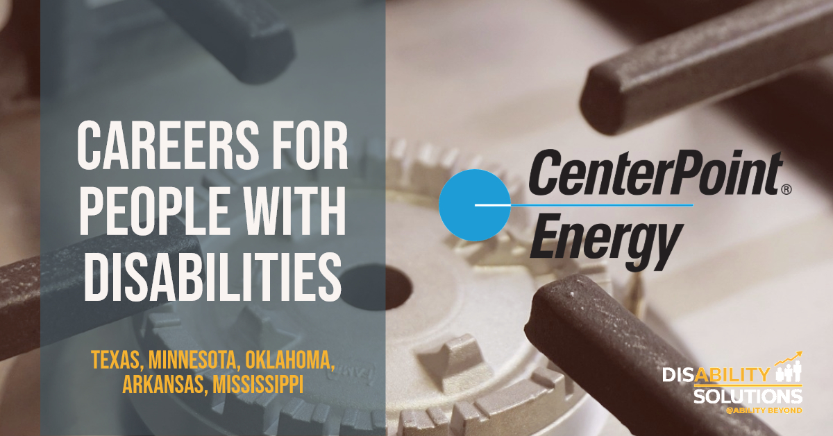 CenterPoint Energy @energyinsights seeking talent in several markets across the country. Visit <a href="/DSRecruitsPWD/">Disability Solutions Career Center</a> by clicking here for current openings - go.disabilitytalent.org/centerpoint/al…
<a href="/mndeed/">MN DEED</a> <a href="/TXWorkforce/">Texas Workforce Commission</a>