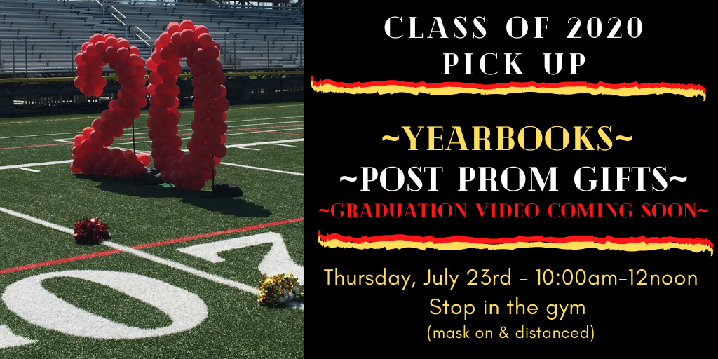 WillEastHigh's tweet photo. Class of 2020- Stop by East to pick up your Spark Yearbook and PostProm gifts on Thursday, July 23rd 10am-12pm. https://t.co/kVeXhRMTof