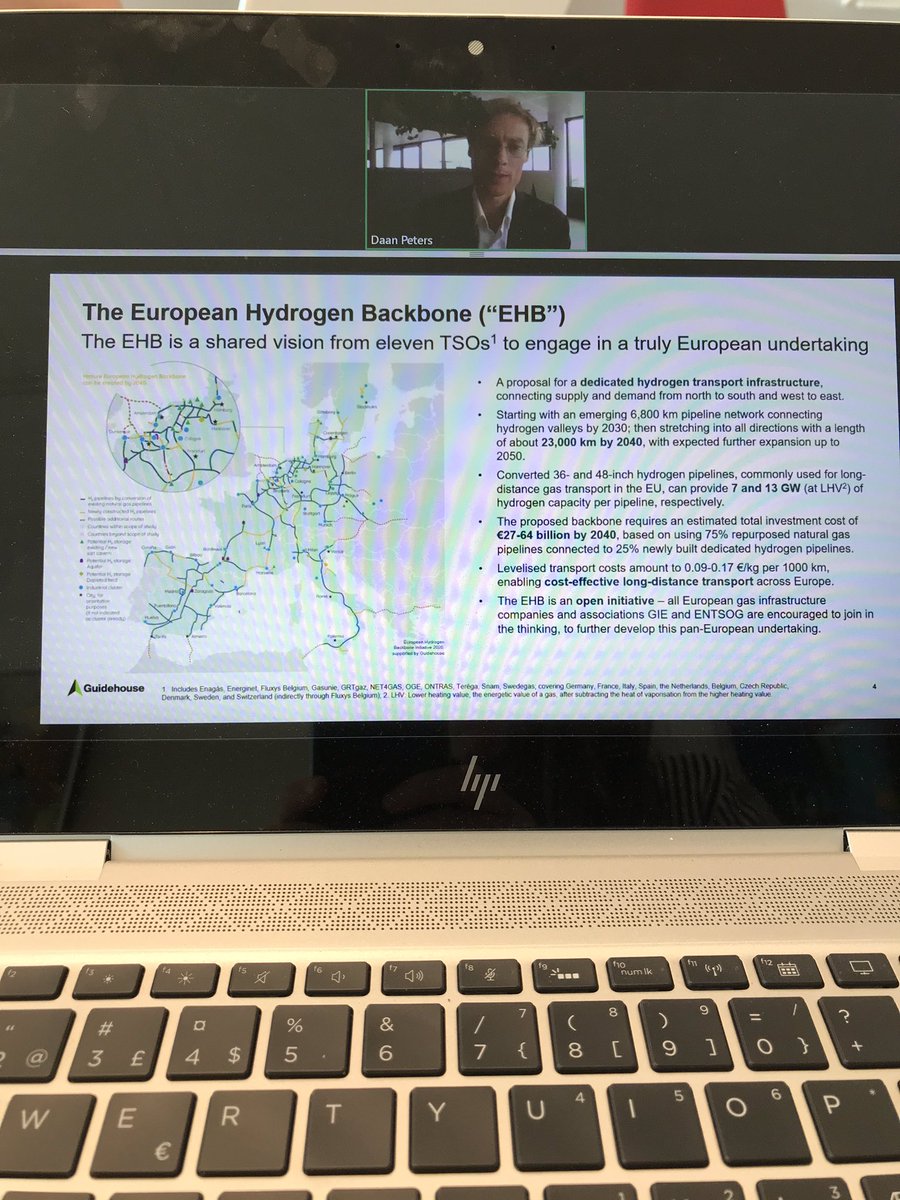 LHansen90's tweet photo. 75% of the European gas transmission grid could transport hydrogen. In a study, 11 TSOs show that it is possible to build a pipeline network of 23000 km by 2040! Why not get started? @GasforClimate @OpenGridEurope @Gasunie @snam @ONTRAS_Netz @swedegasinfo and more! https://t.co/2zHdICZ8V1