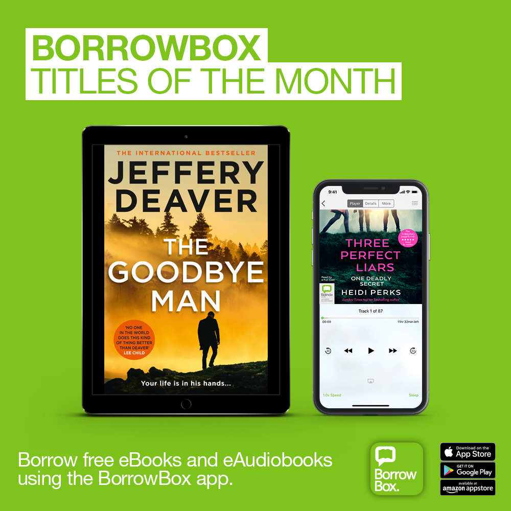 BargoedLib's tweet photo. Ooh! We do like a bit of crime! That's #TheGoodbyeMan' by Jeffery Deaver & #ThreePerfectLiars by Heidi Perks. Best get a brew on @BorrowBox ! https://t.co/9IPGfHVgg6
