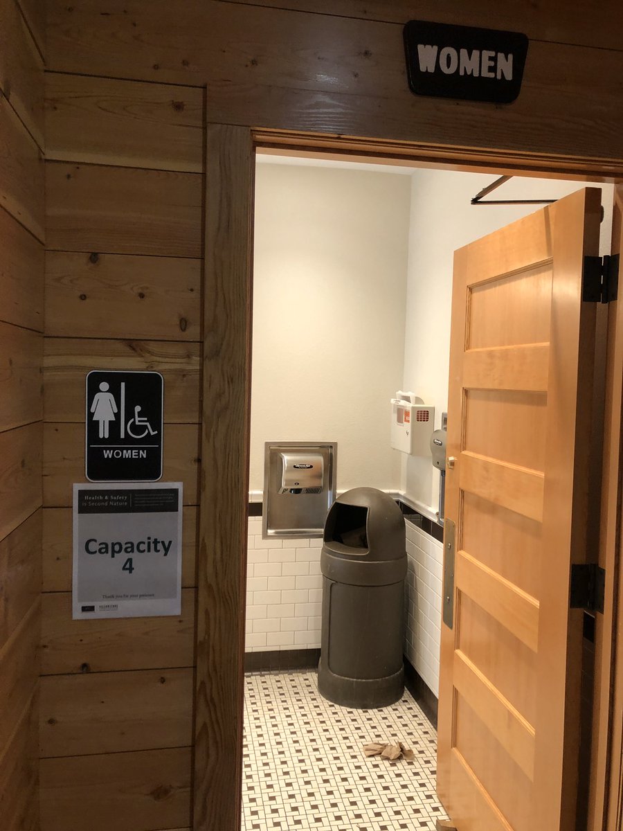 4. Expect long lines for groceries, bathrooms, everything. Most indoor spaces have limited capacity... so bathrooms that have 20 stalls may only let four people in at a time. This pic was from minute 30 of waiting in line at the Jenny Lake store to buy firewood.  #coronavirus