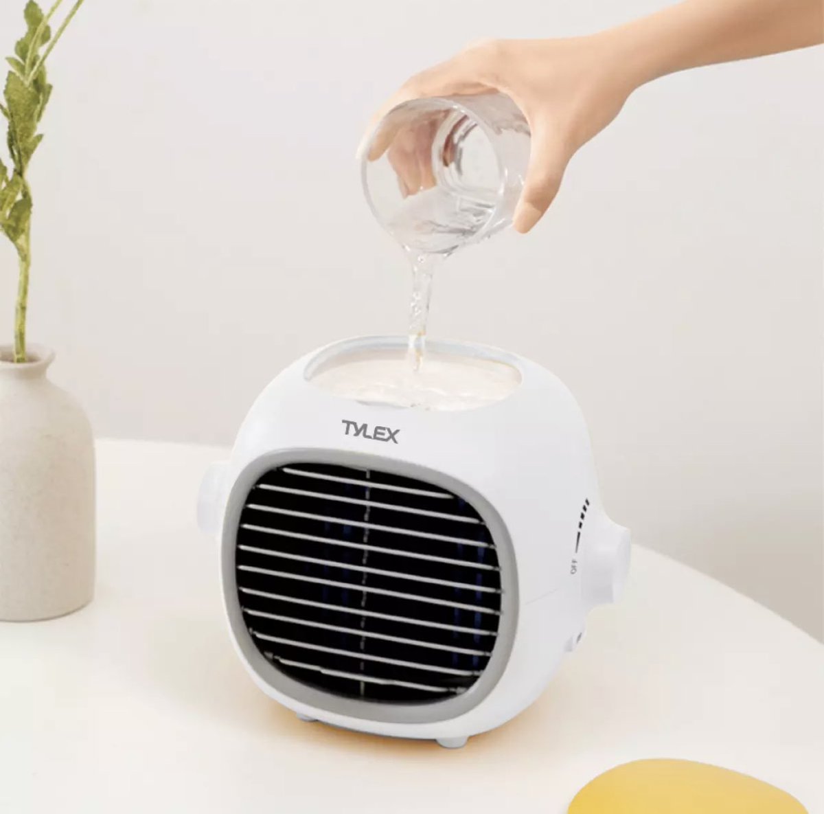 ricci_richy's tweet photo. I swear, Lazada will make me poor. I just checked out this #Tylex Mini Aircooler because it’s still so hot and I think I NEED this while working. Good reviews naman sa product so na-convince ako. Lol. https://t.co/Q86itd8q5w