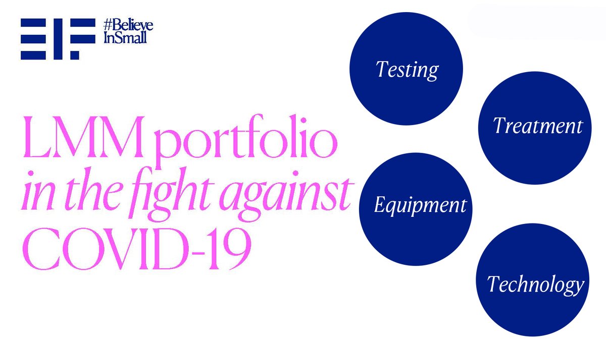 We  just published a first overview of <a href="/EIF_EU/">European Investment Fund</a> companies in our #lowermidmarket portfolio that have been contributing with their innovations and products to the fight against the #coronavirus pandemic. Backed via our #equity partners.

Take a look here: bit.ly/3eF5GJY