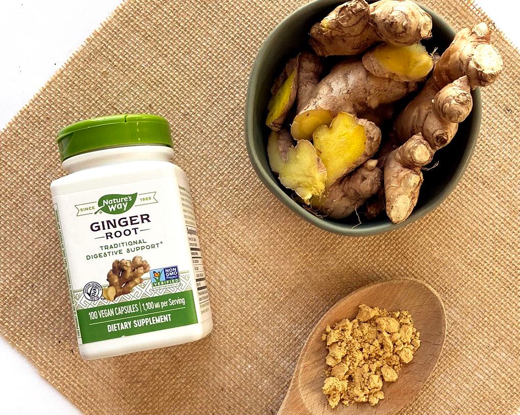 You can whip up a delicious recipe with #ginger, but this pantry staple has benefits post-dinner, too. Ginger root has traditionally been used to soothe digestion.* Shop now → amzn.to/32r4Kqb