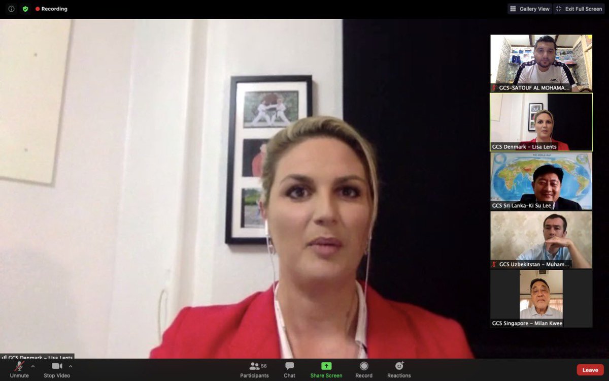 Satouf321's tweet photo. I am very happy to be invited to attend the 1st GCS Virtual workshop with 58 World Taekwondo Leaders ❤️ from The Pan Am region, Asia, Africa, and Europe.
#GCS_SYRIA🇸🇾
#worldtaekwondo
#GCSInternational https://t.co/ZOEIsC0xDN
