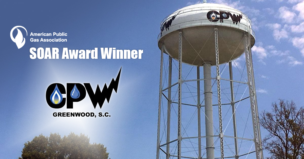 “<a href="/greenwoodcpw/">Greenwood CPW</a> consistently demonstrates a commitment to providing natural gas safely and efficiently to all those in their community. APGA is proud to recognize Greenwood CPW and is confident in their continued success.” - APGA President Dave Schryver bit.ly/2OBkO0G