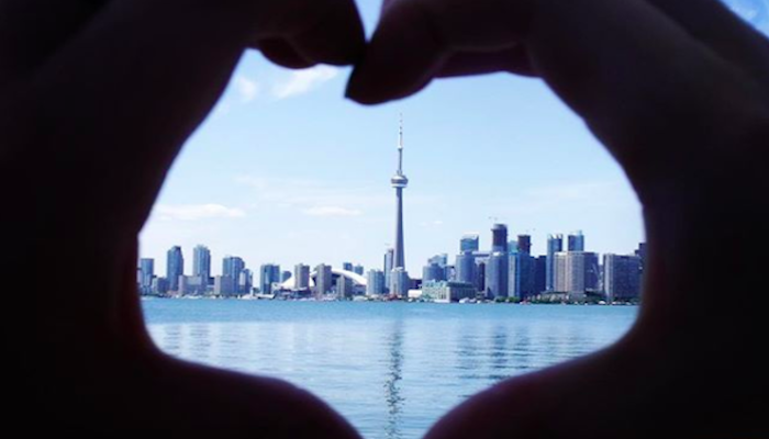 Toronto's tweet photo. YES I AM!!  🍁

TORONTO IS IN CANADA! 🇨🇦

💙 ~T.O. https://t.co/GfO3Anrd8i