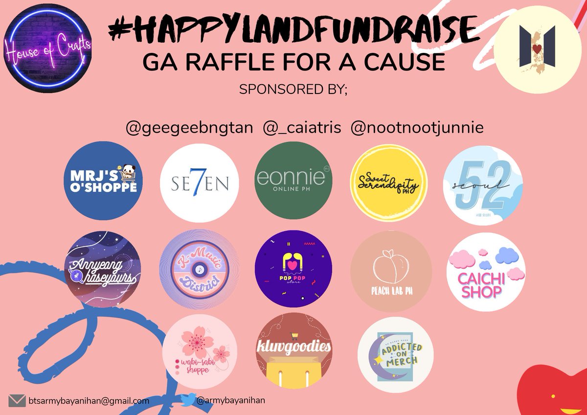 kkk07_twt's tweet photo. #7GAforACause #7GA
Sponsoring 7 SLOTS for this Paid Raffle GA for #HAPPYLANDFUNDRAISE 🥰
TO JOIN:
⭐ fave&rt this tweet & attached tweet below
⭐ mbf @S7N_twt & @ARMYBayanihan
⭐ mention 7 mutuals & @BTS_twt
Donations will go to @PCF_UK 💜
Check thread below 🔽
🎈DRAW: JULY27 https://t.co/AvceSOdL9X