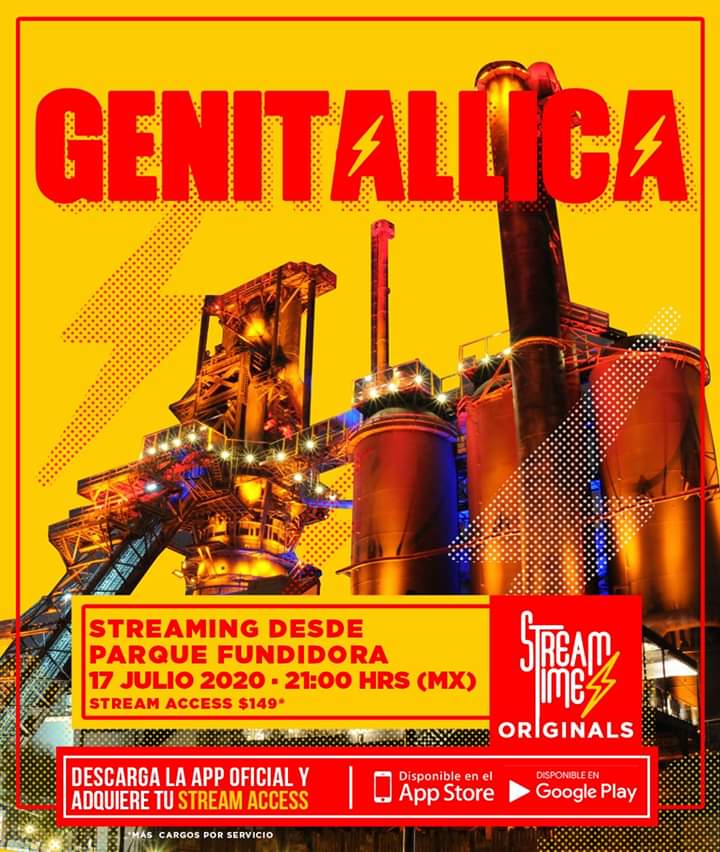 MONSERRAT_ALC's tweet photo. Hoy es el diaaaaa .. @Genitallicamx en concierto por @mystreamtime aún puedes adquirir tus #streamaccess descarga tu #app paga con tarjeta o en efectivo en las tiendas Oxxo..
@bachapromotora https://t.co/x0DRuUhuKc