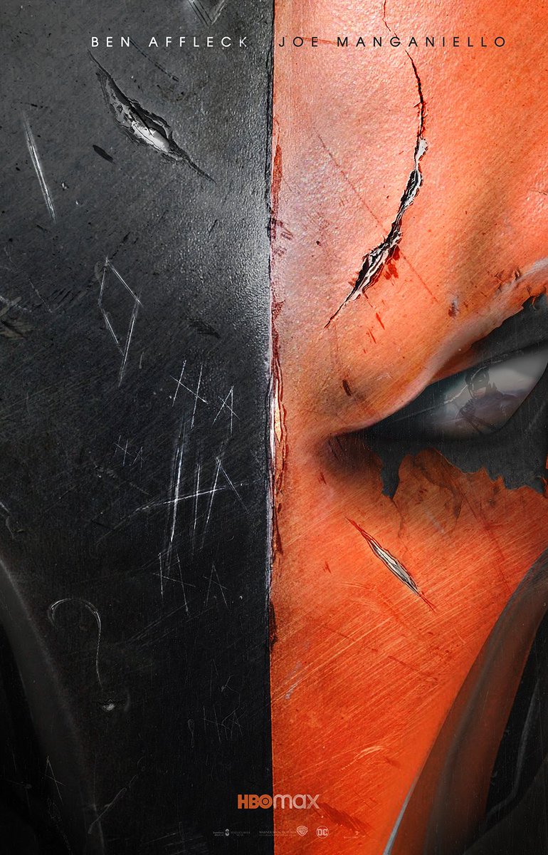 Bosslogic's tweet photo. "You're gonna lose, hero." #Batman #deathstroke @hbomax https://t.co/ndYiPA9BQj