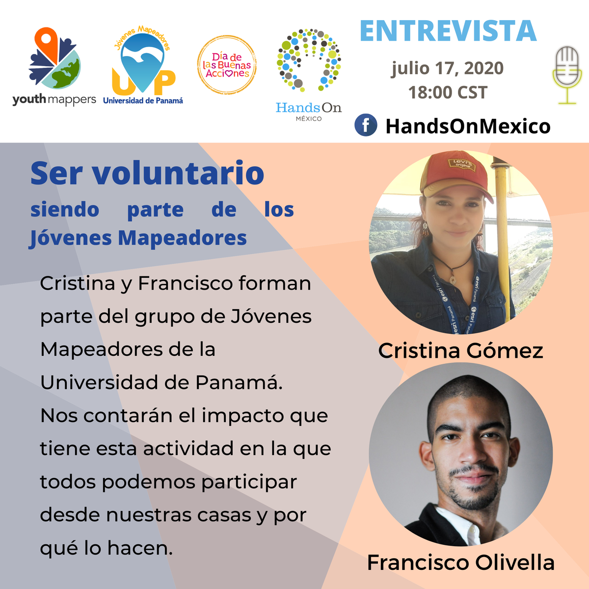 HandsOnMexico's tweet photo. Hoy conoceremos una forma de hacer voluntariado desde casa y desde cualquier parte del mundo en la que todos podemos contribuir y marcar la diferencia. 

En México no hay un grupo de mapeadores...podrías iniciarlo 😉
#Changemakers #Jovenesmapeadores #youthmappers https://t.co/2yuYSZ15fr