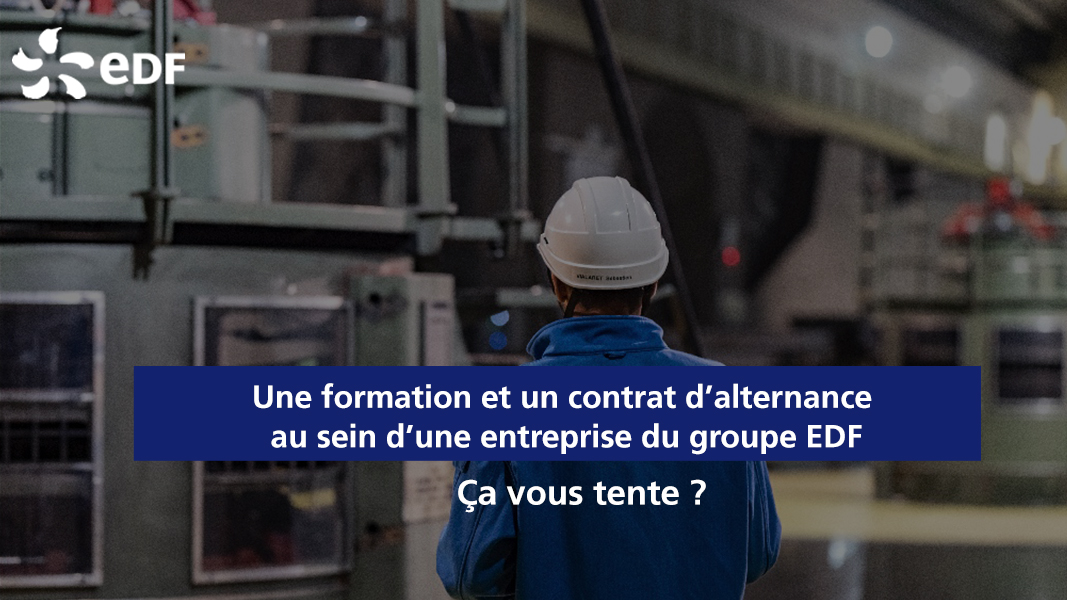 edfrecrute's tweet photo. Votre #alternance clé en main avec le CFA des métiers de l’énergie en Ile-de-France
👉 Plus qu’une formation, le CFA vous propose également un contrat d’alternance dans une des entreprises du Groupe EDF. 
👉 Intéressé(e) ? >>> https://t.co/iKsZB53reO https://t.co/jALSD0MjzO