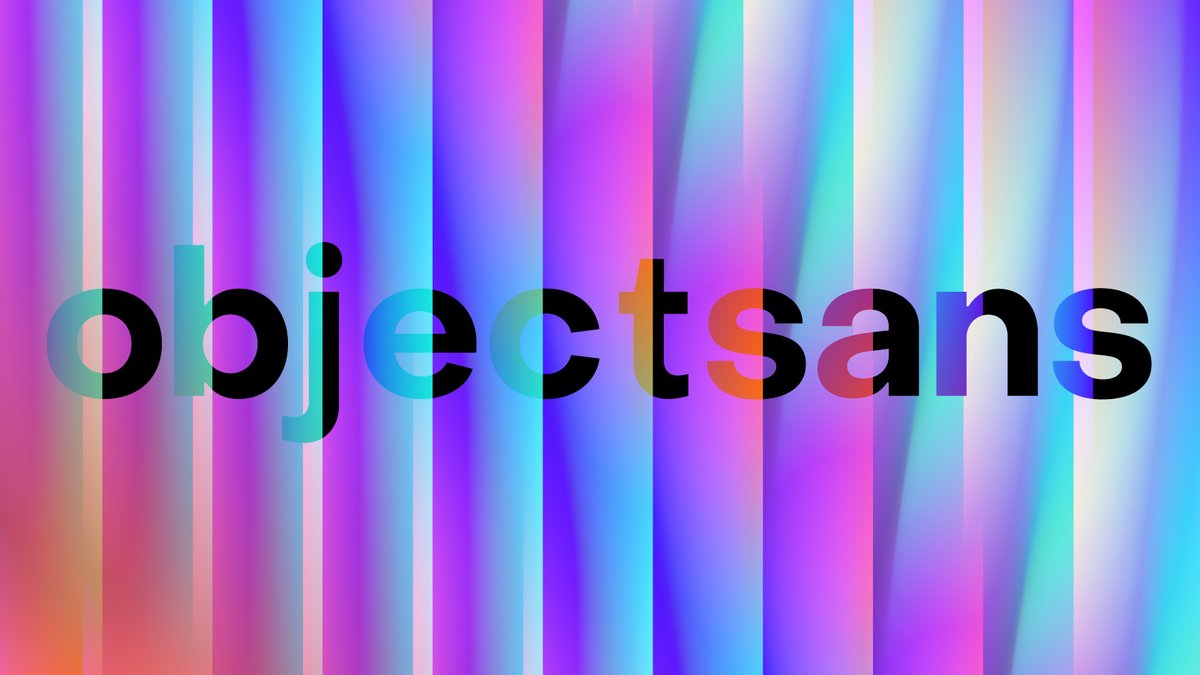abduzeedo's tweet photo. Object Sans Typeface - A Geometric Font https://t.co/tuT5SEw0iI https://t.co/QoCmErbM3G